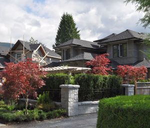 Housing off Woodbine Drive, within sight of the Edgemont commercial area