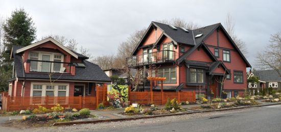 Coach house, Trafalgar Street, Vancouver