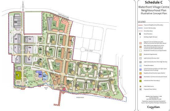 Coquitlam Waterfront - concept view