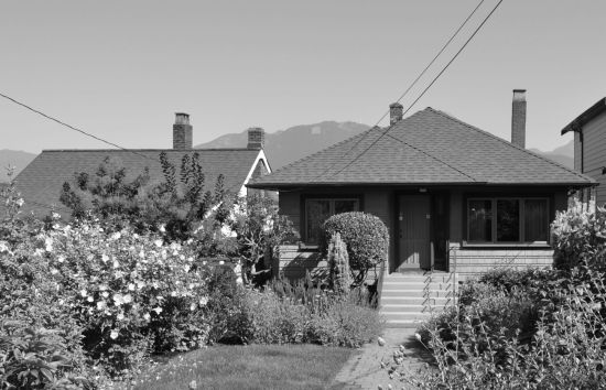 Much-renovated cottage housing on Wall Street, near where Rolf Knight grew up