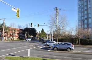 104 Avenue at 148 Street looking east