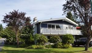 Classic North Shore home design, c. 1960.