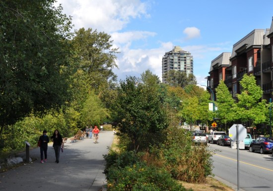 At the edge of downtown PoCo