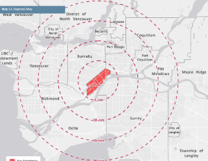 New Westminster within the region, from the New West Master Transportation Plan